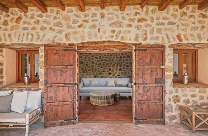 La Finca Agroturismo Can Bet Santa Eularia des Riu Bagian luar foto
