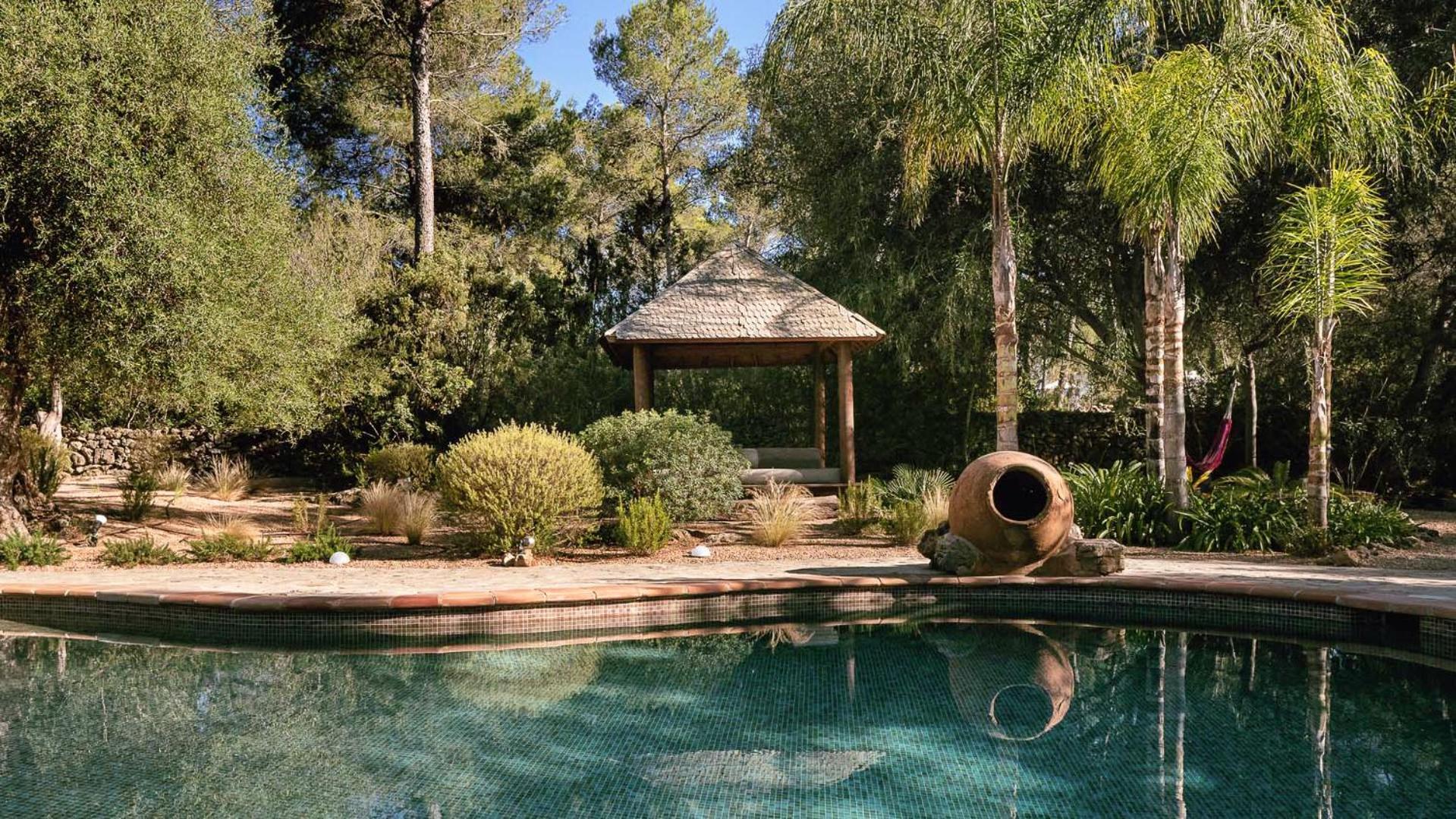 La Finca Agroturismo Can Bet Santa Eularia des Riu Bagian luar foto