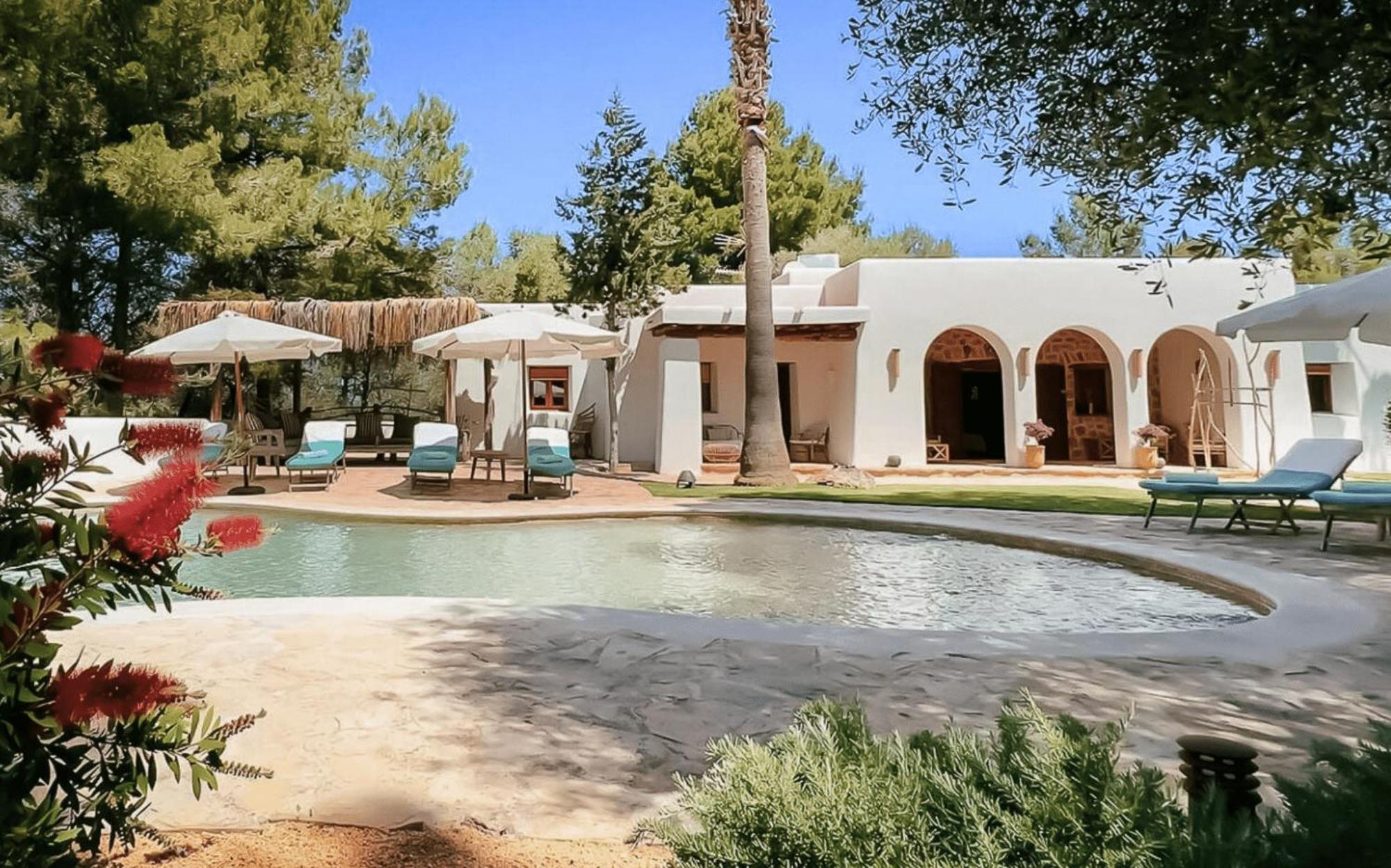 La Finca Agroturismo Can Bet Santa Eularia des Riu Bagian luar foto