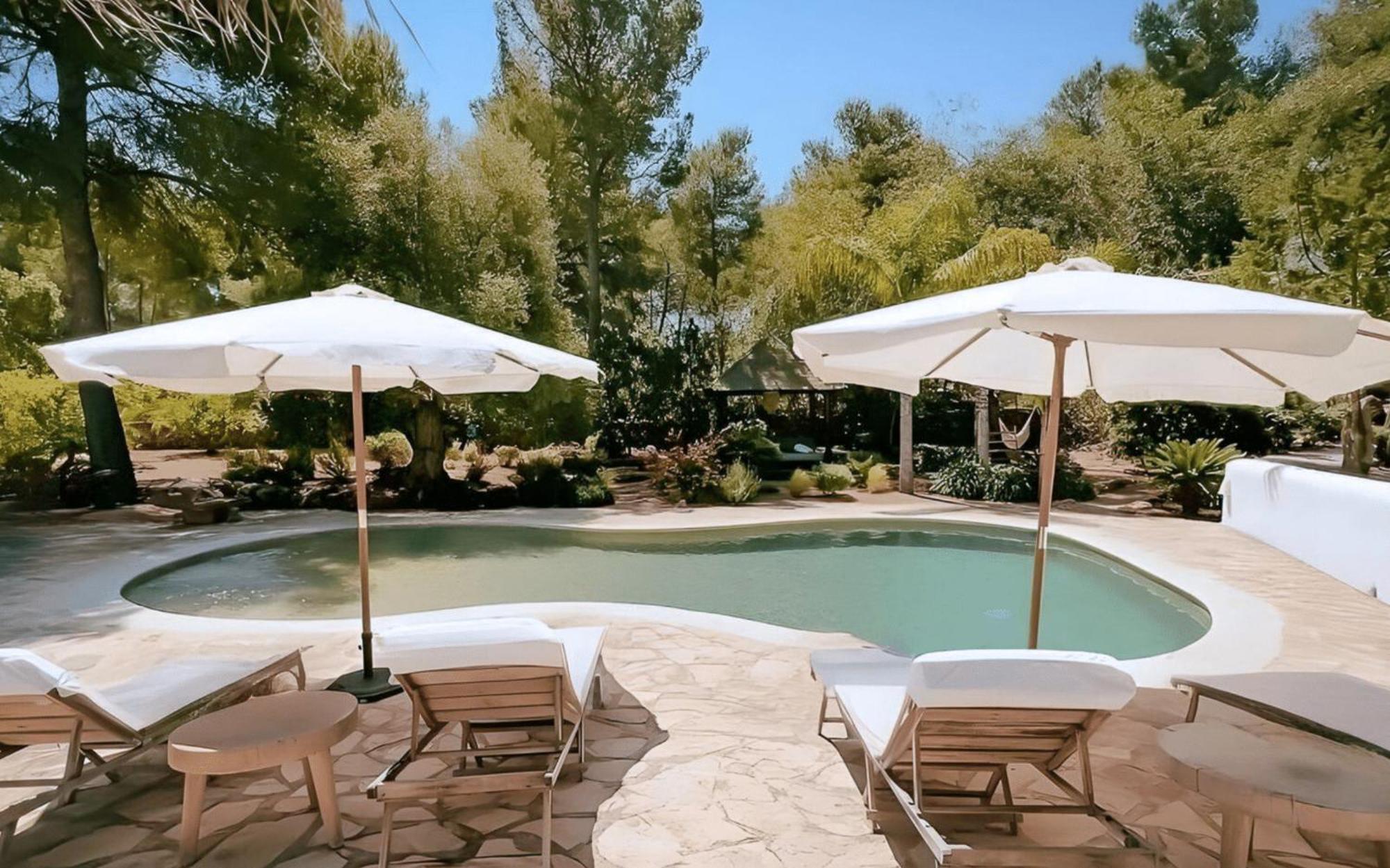 La Finca Agroturismo Can Bet Santa Eularia des Riu Bagian luar foto