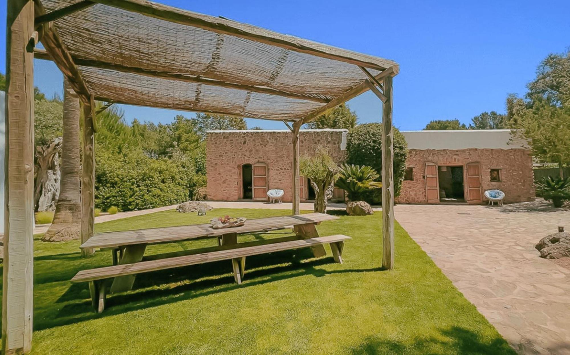 La Finca Agroturismo Can Bet Santa Eularia des Riu Bagian luar foto