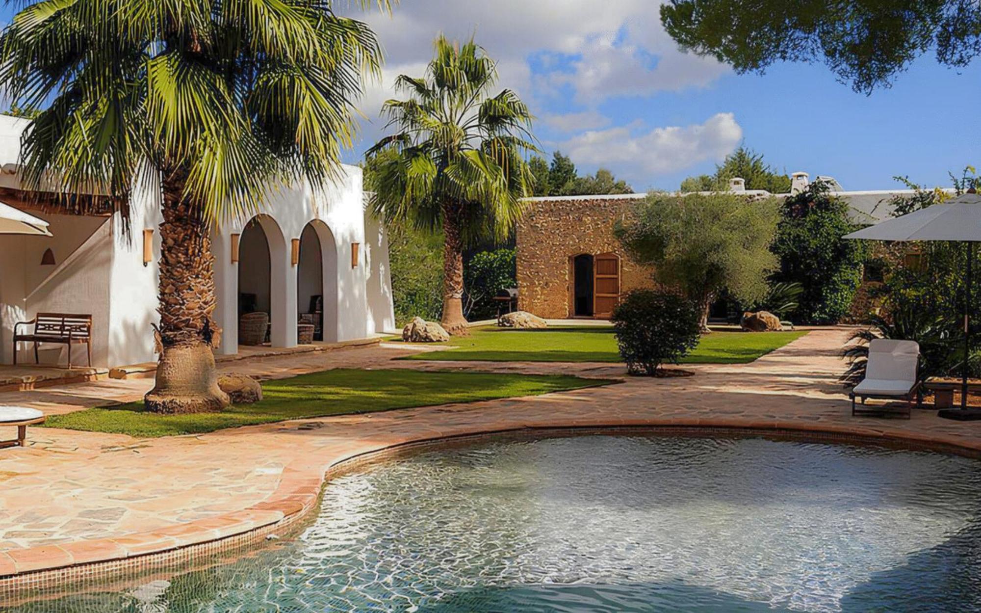 La Finca Agroturismo Can Bet Santa Eularia des Riu Bagian luar foto